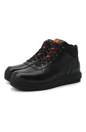 Мужские кожаные ботинки HERON PRESTON черного цвета по цене 26850 руб., арт. HMIA018F20LEA0011000 | Фото 1 Мужские кожаные ботинки HERON PRESTON черного цвета, арт. HMIA018F20LEA0011000 | Фото 1