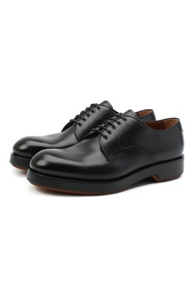 Мужские кожаные дерби ZEGNA COUTURE черного цвета по цене 71950 руб., арт. A4562X-LHHRS | Фото 1 Мужские кожаные дерби ZEGNA COUTURE черного цвета, арт. A4562X-LHHRS | Фото 1