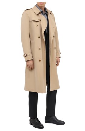 Мужские кожаные дерби ERMENEGILDO ZEGNA черного цвета по цене 73500 руб., арт. A4684X-LHCV0 | Фото 2 Мужские кожаные дерби ERMENEGILDO ZEGNA черного цвета, арт. A4684X-LHCV0 | Фото 2
