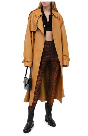 Женские брюки из вискозы KENZO коричневого цвета по цене 32300 руб., арт. FA62PA7264SV | Фото 2 Женские брюки из вискозы KENZO коричневого цвета, арт. FA62PA7264SV | Фото 2