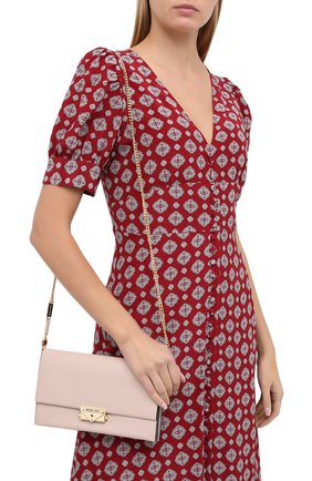 Женский клатч cece large MICHAEL MICHAEL KORS розового цвета по цене 21500 руб., арт. 32F9G0EC7L | Фото 2 Женский клатч cece large MICHAEL MICHAEL KORS розового цвета, арт. 32F9G0EC7L | Фото 2