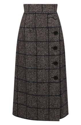 Женская юбка DOLCE & GABBANA серого цвета по цене 79950 руб., арт. F4BYNT/FQMH7 | Фото 1 Женская юбка DOLCE & GABBANA серого цвета, арт. F4BYNT/FQMH7 | Фото 1