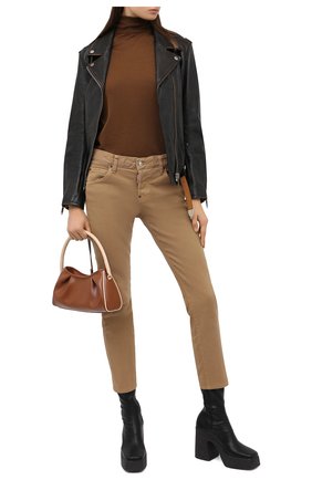 Женские джинсы DSQUARED2 бежевого цвета по цене 31150 руб., арт. S72LB0379/S39781 | Фото 2 Женские джинсы DSQUARED2 бежевого цвета, арт. S72LB0379/S39781 | Фото 2
