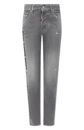 Женские джинсы DSQUARED2 светло-серого цвета по цене 43900 руб., арт. S75LB0343/S30260 | Фото 1 Женские джинсы DSQUARED2 светло-серого цвета, арт. S75LB0343/S30260 | Фото 1