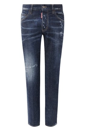 Женские джинсы DSQUARED2 синего цвета по цене 98250 руб., арт. S75LB0417/S30342 | Фото 1 Женские джинсы DSQUARED2 синего цвета, арт. S75LB0417/S30342 | Фото 1
