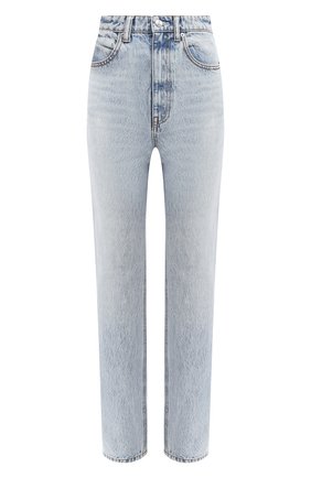 Женские джинсы DENIM X ALEXANDER WANG голубого цвета по цене 35450 руб., арт. 4DC2204774 | Фото 1 Женские джинсы DENIM X ALEXANDER WANG голубого цвета, арт. 4DC2204774 | Фото 1