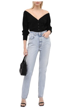 Женские джинсы DENIM X ALEXANDER WANG голубого цвета по цене 35450 руб., арт. 4DC2204774 | Фото 2 Женские джинсы DENIM X ALEXANDER WANG голубого цвета, арт. 4DC2204774 | Фото 2