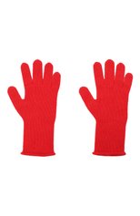 Женские перчатки images CANOE красного цвета, арт. 6924620 | Фото 2 (Материал: Текстиль, Кашемир, Шерсть; Кросс-КТ: Трикотаж)