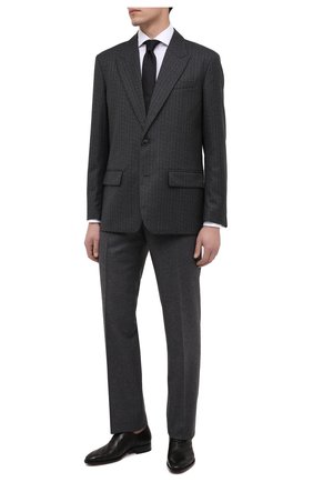 Мужские кожаные оксфорды GIVENCHY черного цвета по цене 65900 руб., арт. BH101NH0P6 | Фото 2 Мужские кожаные оксфорды GIVENCHY черного цвета, арт. BH101NH0P6 | Фото 2