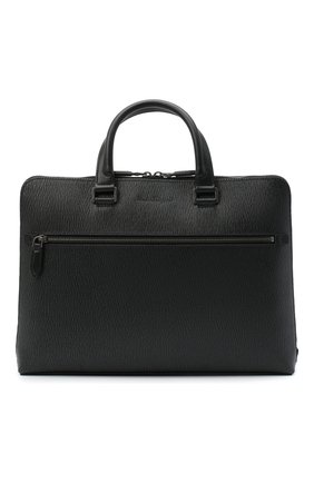 Мужская кожаная сумка для ноутбука SALVATORE FERRAGAMO темно-серого цвета по цене 104000 руб., арт. Z-0732517 | Фото 1 Мужская кожаная сумка для ноутбука SALVATORE FERRAGAMO темно-серого цвета, арт. Z-0732517 | Фото 1