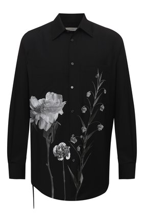 Мужская шерстяная рубашка VALENTINO черного цвета по цене 89650 руб., арт. UV0ABF206SR | Фото 1 Мужская шерстяная рубашка VALENTINO черного цвета, арт. UV0ABF206SR | Фото 1