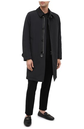 Мужское шерстяное поло CORNELIANI черного цвета по цене 39950 руб., арт. 86M529-0825126/00 | Фото 2 Мужское шерстяное поло CORNELIANI черного цвета, арт. 86M529-0825126/00 | Фото 2