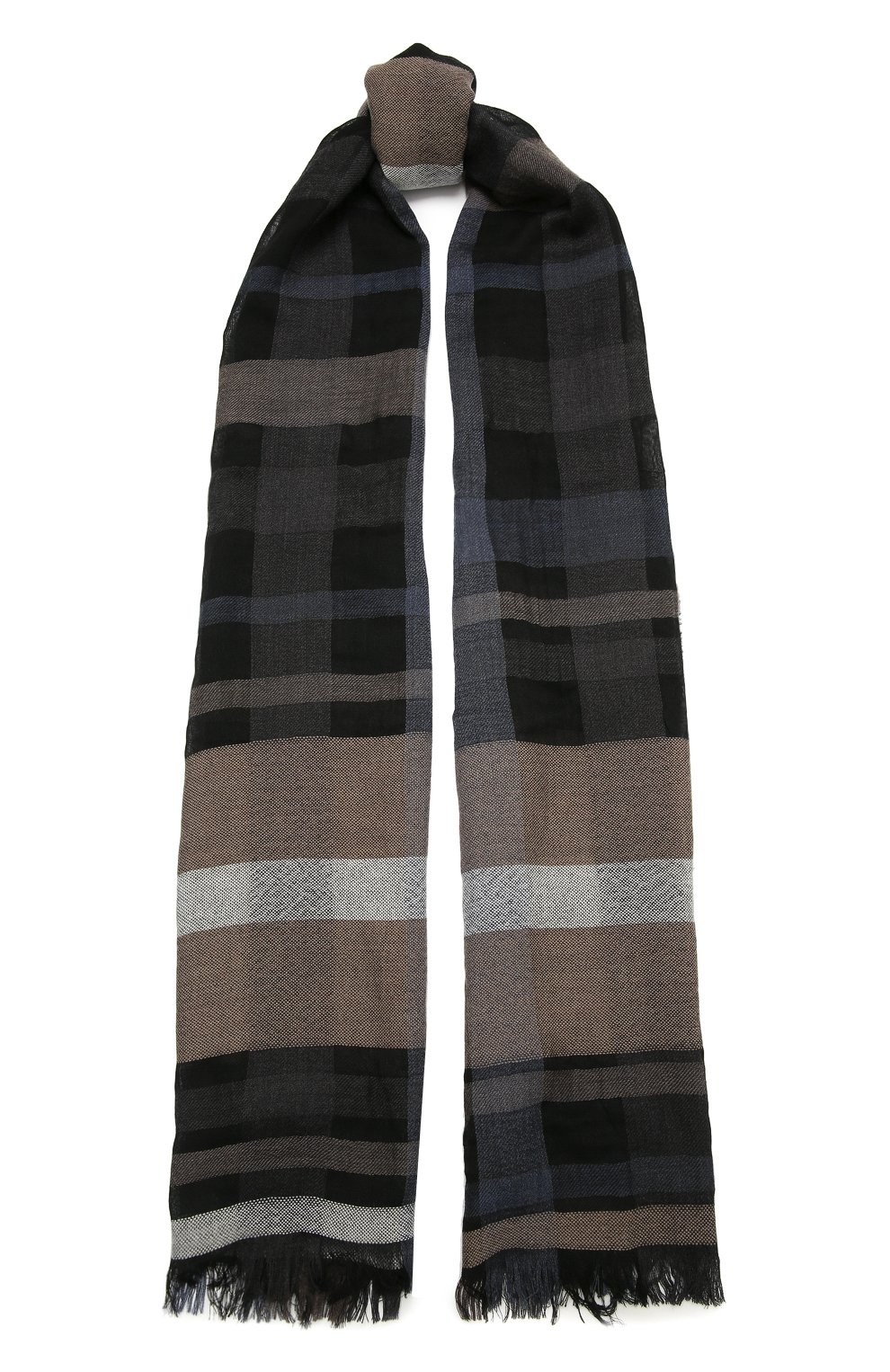 Мужской шарф из шерсти и вискозы CORNELIANI разноцветного цвета, арт. 86B374-0829003/00 | Фото 1