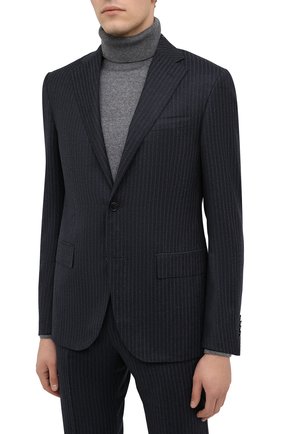 Мужской шерстяной костюм CORNELIANI темно-синего цвета по цене 157500 руб., арт. 867268-0817267/92 Q1 | Фото 2 Мужской шерстяной костюм CORNELIANI темно-синего цвета, арт. 867268-0817267/92 Q1 | Фото 2