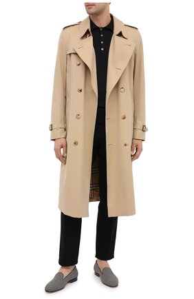 Мужские текстильные лоферы RALPH LAUREN темно-серого цвета по цене 56300 руб., арт. 815815798 | Фото 2 Мужские текстильные лоферы RALPH LAUREN темно-серого цвета, арт. 815815798 | Фото 2