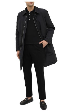 Мужские кожаные мокасины FENDI черного цвета по цене 57500 руб., арт. 7D1385 ABNW | Фото 2 Мужские кожаные мокасины FENDI черного цвета, арт. 7D1385 ABNW | Фото 2