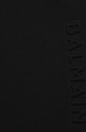 Детские хлопковые джоггеры BALMAIN черного цвета по цене 10450 руб., арт. 6N6870/NX300/3-9M | Фото 3 Детские хлопковые джоггеры BALMAIN черного цвета, арт. 6N6870/NX300/3-9M | Фото 3