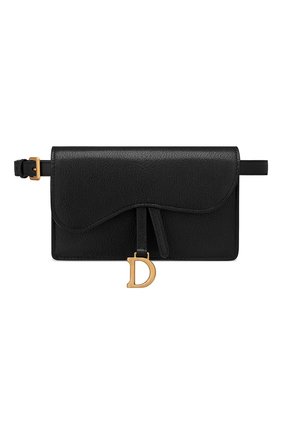 Женская поясная сумка saddle DIOR черного цвета по цене 93900 руб., арт. S5619CCEHM900 | Фото 1 Женская поясная сумка saddle DIOR черного цвета, арт. S5619CCEHM900 | Фото 1
