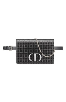 Женская поясная сумка 30 montaigne DIOR черного цвета по цене 163500 руб., арт. S2086PSKCM76K | Фото 1 Женская поясная сумка 30 montaigne DIOR черного цвета, арт. S2086PSKCM76K | Фото 1