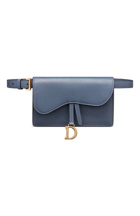 Женская поясная сумка saddle DIOR синего цвета по цене 93900 руб., арт. S5619CCEHM94B | Фото 1 Женская поясная сумка saddle DIOR синего цвета, арт. S5619CCEHM94B | Фото 1
