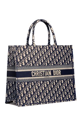 Женский сумка dior book tote DIOR синего цвета по цене 230000 руб., арт. M1286ZRIWM928 | Фото 2 Женский сумка dior book tote DIOR синего цвета, арт. M1286ZRIWM928 | Фото 2