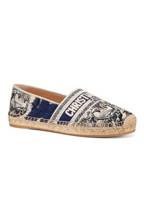 Женские текстильные эспадрильи dior gr DIOR синего цвета по цене 54000 руб., арт. KCB585PTJS72B | Фото 2 Женские текстильные эспадрильи dior gr DIOR синего цвета, арт. KCB585PTJS72B | Фото 2