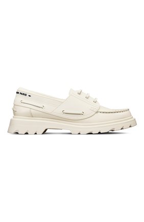 Женские кожаные топсайдеры dior walker DIOR белого цвета по цене 74500 руб., арт. KCB637CRUS03W | Фото 1 Женские кожаные топсайдеры dior walker DIOR белого цвета, арт. KCB637CRUS03W | Фото 1