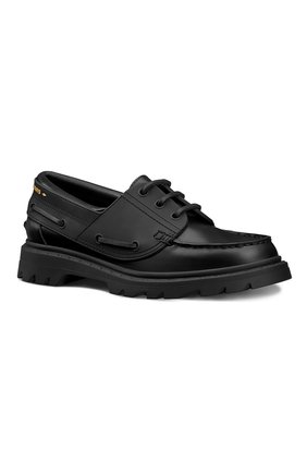 Женские кожаные топсайдеры dior walker DIOR черного цвета по цене 68500 руб., арт. KCB637CRUS900 | Фото 2 Женские кожаные топсайдеры dior walker DIOR черного цвета, арт. KCB637CRUS900 | Фото 2