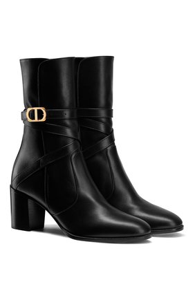 Женские кожаные ботильоны dior emprein DIOR черного цвета по цене 128000 руб., арт. KCI609VSOS900 | Фото 2 Женские кожаные ботильоны dior emprein DIOR черного цвета, арт. KCI609VSOS900 | Фото 2