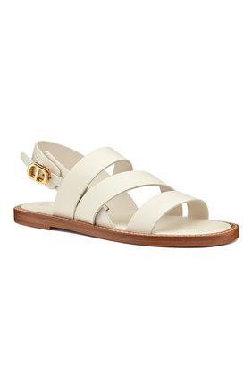 Женские кожаные сандалии dior union DIOR белого цвета по цене 68500 руб., арт. KCQ439VEAS03W | Фото 2 Женские кожаные сандалии dior union DIOR белого цвета, арт. KCQ439VEAS03W | Фото 2