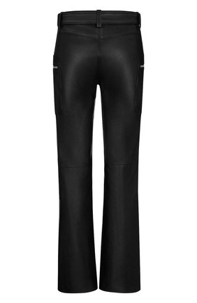 Женские кожаные брюки DIOR черного цвета по цене 325000 руб., арт. 045P99AL005X9000 | Фото 2 Женские кожаные брюки DIOR черного цвета, арт. 045P99AL005X9000 | Фото 2