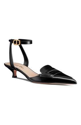 Женская кожаные туфли boy-d DIOR черного цвета по цене 88000 руб., арт. KCP820ACAS900 | Фото 2 Женская кожаные туфли boy-d DIOR черного цвета, арт. KCP820ACAS900 | Фото 2