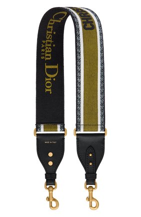 Мужской плечевой ремень DIOR зеленого цвета по цене 81000 руб., арт. S8540CBTEM60E | Фото 1 Мужской плечевой ремень DIOR зеленого цвета, арт. S8540CBTEM60E | Фото 1