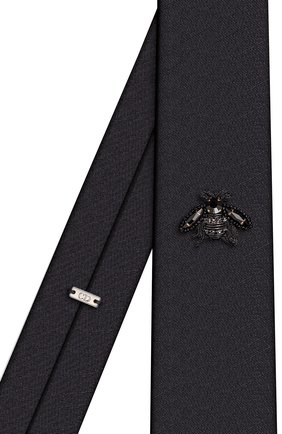 Мужской шелковый галстук DIOR черного цвета по цене 27500 руб., арт. 03C1047C0010C989 | Фото 2 Мужской шелковый галстук DIOR черного цвета, арт. 03C1047C0010C989 | Фото 2
