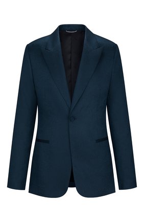 Мужской пиджак из шерсти и шелка DIOR синего цвета по цене 206000 руб., арт. 933C215B924BC585 | Фото 1 Мужской пиджак из шерсти и шелка DIOR синего цвета, арт. 933C215B924BC585 | Фото 1