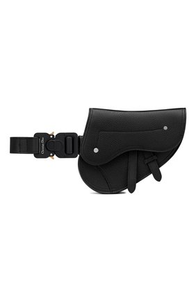 Мужская кожаная поясная сумка saddle DIOR черного цвета по цене 130000 руб., арт. 2ADCA315YMJH00N | Фото 1 Мужская кожаная поясная сумка saddle DIOR черного цвета, арт. 2ADCA315YMJH00N | Фото 1