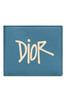 Мужской кожаное портмоне DIOR голубого цвета по цене 40500 руб., арт. 2PUBH027YZSH00E | Фото 1 Мужской кожаное портмоне DIOR голубого цвета, арт. 2PUBH027YZSH00E | Фото 1