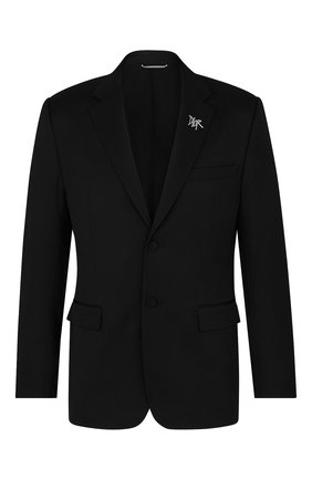 Мужской шерстяной пиджак DIOR черного цвета по цене 206000 руб., арт. 923C201H4739C900 | Фото 1 Мужской шерстяной пиджак DIOR черного цвета, арт. 923C201H4739C900 | Фото 1
