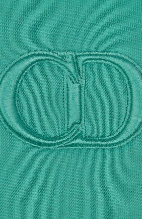 Мужской хлопковое худи DIOR зеленого цвета по цене 68000 руб., арт. 943J600A0531C610 | Фото 2 Мужской хлопковое худи DIOR зеленого цвета, арт. 943J600A0531C610 | Фото 2