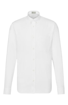 Мужская хлопковая сорочка DIOR белого цвета по цене 54900 руб., арт. 013C530A4910C000 | Фото 1 Мужская хлопковая сорочка DIOR белого цвета, арт. 013C530A4910C000 | Фото 1
