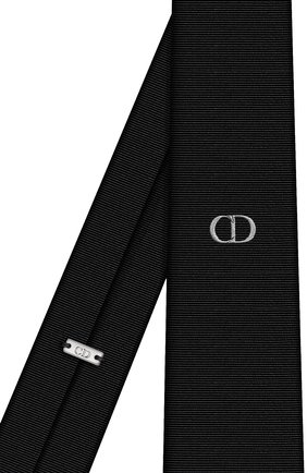 Мужской шелковый галстук DIOR черного цвета по цене 17000 руб., арт. 03C1047A0324C988 | Фото 2 Мужской шелковый галстук DIOR черного цвета, арт. 03C1047A0324C988 | Фото 2