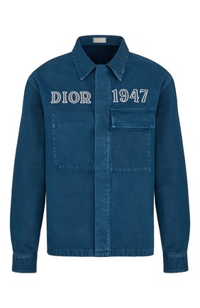 Мужская джинсовая куртка dior 1947 DIOR синего цвета по цене 107500 руб., арт. 013D488C239XC581 | Фото 1 Мужская джинсовая куртка dior 1947 DIOR синего цвета, арт. 013D488C239XC581 | Фото 1
