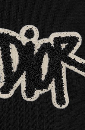 Мужская хлопковая футболка DIOR черного цвета по цене 51400 руб., арт. 033J625I0554C980 | Фото 2 Мужская хлопковая футболка DIOR черного цвета, арт. 033J625I0554C980 | Фото 2