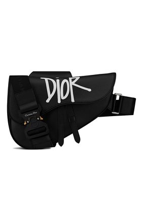 Мужская кожаная сумка saddle DIOR черного цвета по цене 260000 руб., арт. 1ADPO093YZSH10E | Фото 1 Мужская кожаная сумка saddle DIOR черного цвета, арт. 1ADPO093YZSH10E | Фото 1
