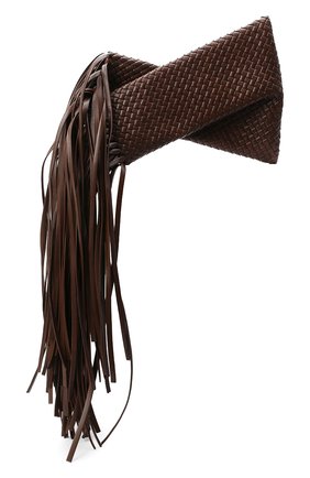 Женский клатч bv fringe crisscross BOTTEGA VENETA коричневого цвета по цене 322500 руб., арт. 642104/V01D1 | Фото 1 Женский клатч bv fringe crisscross BOTTEGA VENETA коричневого цвета, арт. 642104/V01D1 | Фото 1
