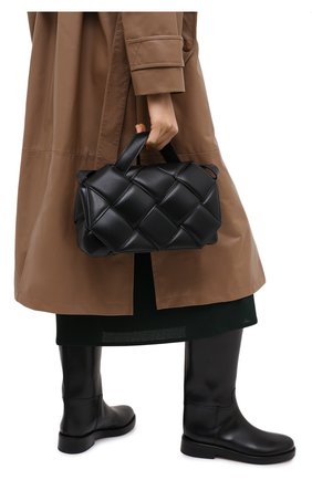 Женская сумка bv handle BOTTEGA VENETA черного цвета по цене 267000 руб., арт. 641236/VCQR1 | Фото 2 Женская сумка bv handle BOTTEGA VENETA черного цвета, арт. 641236/VCQR1 | Фото 2
