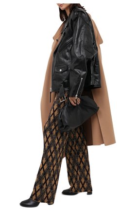 Женские брюки DRIES VAN NOTEN светло-коричневого цвета по цене 54650 руб., арт. 202-11212-1715 | Фото 2 Женские брюки DRIES VAN NOTEN светло-коричневого цвета, арт. 202-11212-1715 | Фото 2