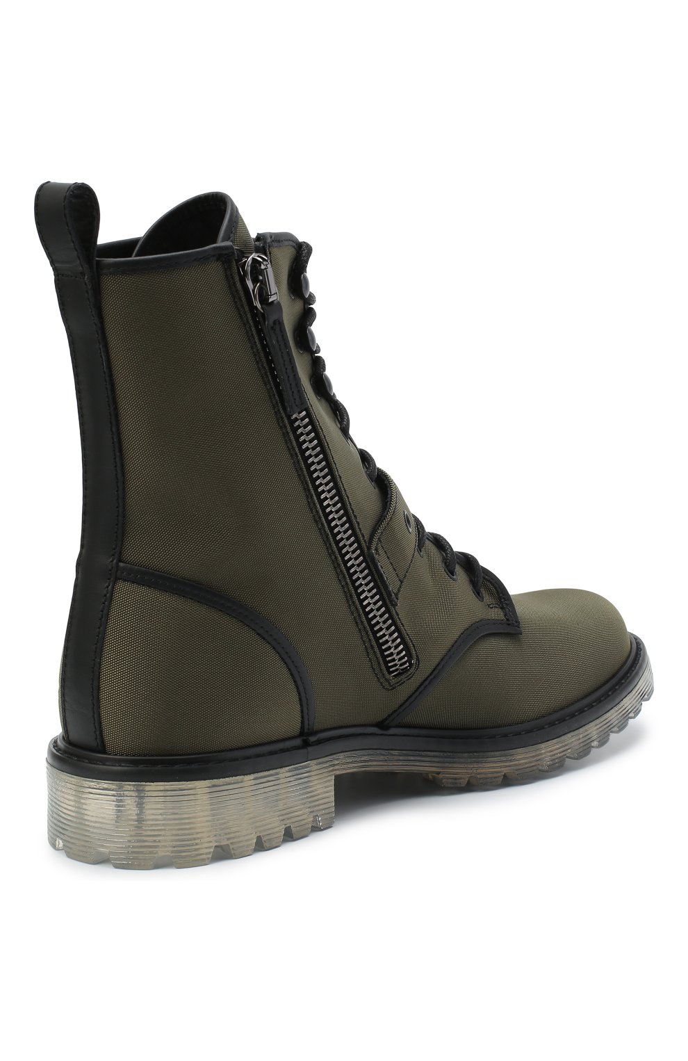 Мужские хаки текстильные ботинки argo GIUSEPPE ZANOTTI DESIGN — купить ...