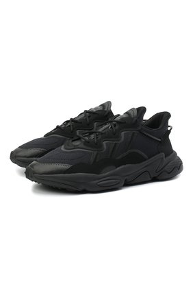 Мужские кроссовки ozweego ADIDAS ORIGINALS черного цвета по цене 9710 руб., арт. FV9665 | Фото 1 Мужские кроссовки ozweego ADIDAS ORIGINALS черного цвета, арт. FV9665 | Фото 1