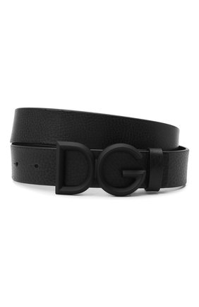 Мужской кожаный ремень DOLCE & GABBANA черного цвета по цене 34500 руб., арт. BC4465/AV480 | Фото 1 Мужской кожаный ремень DOLCE & GABBANA черного цвета, арт. BC4465/AV480 | Фото 1